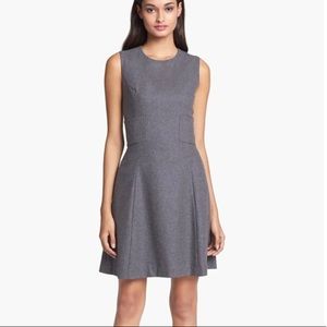 NWT Kate Spade New York Marti gray wool dress bow